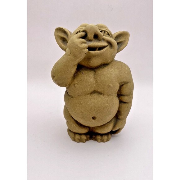 Picc-a-Dilly Design Toscano Garden Gargoyle Figurines Set of 3 Used - Picture 6 of 12